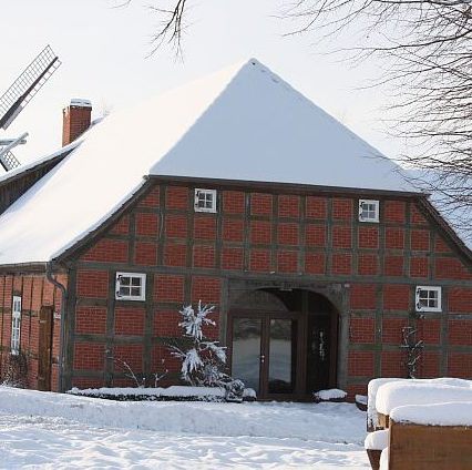 Müllerhaus im Schnee